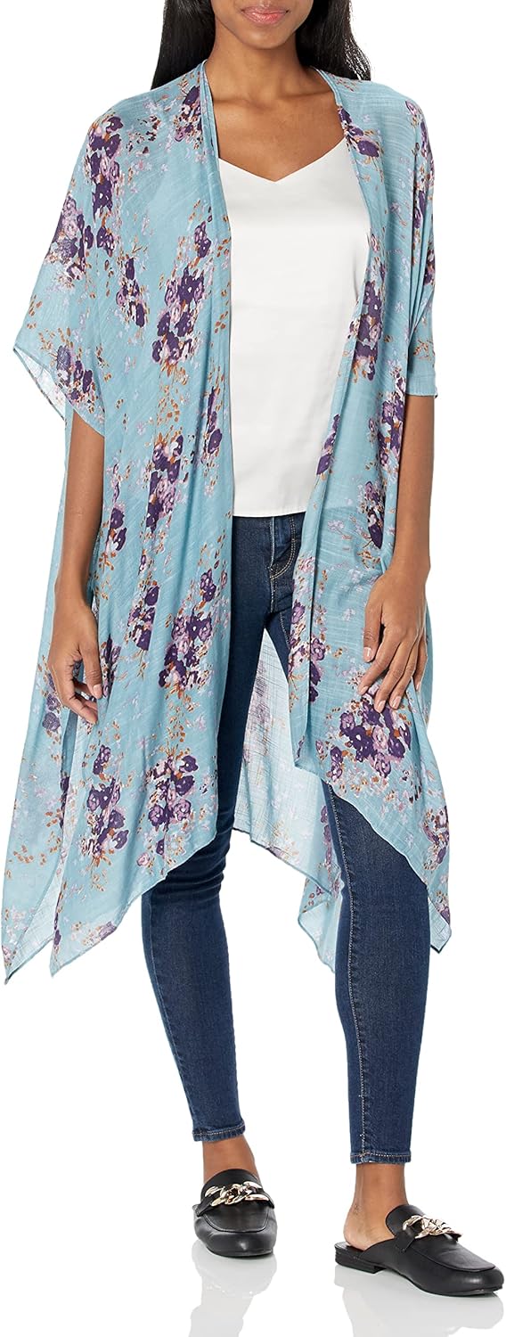 Angie Women's Floral Kimono
