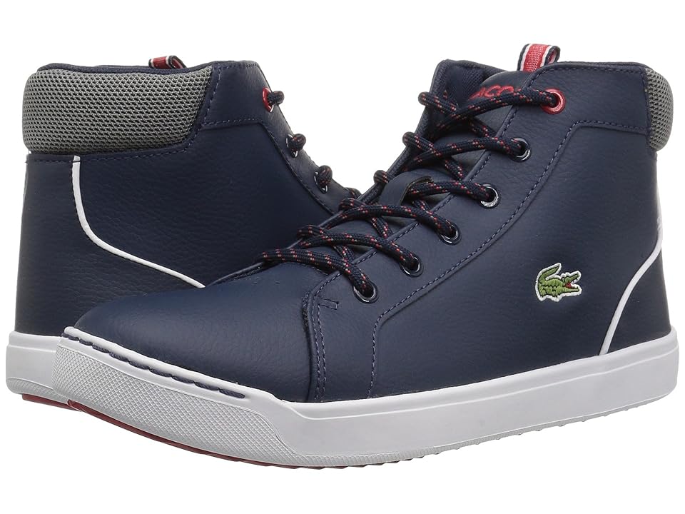 

Lacoste Kids Explorateur 118 1 (Little Kid/Big Kid) (Navy/Grey) Kid's Shoes