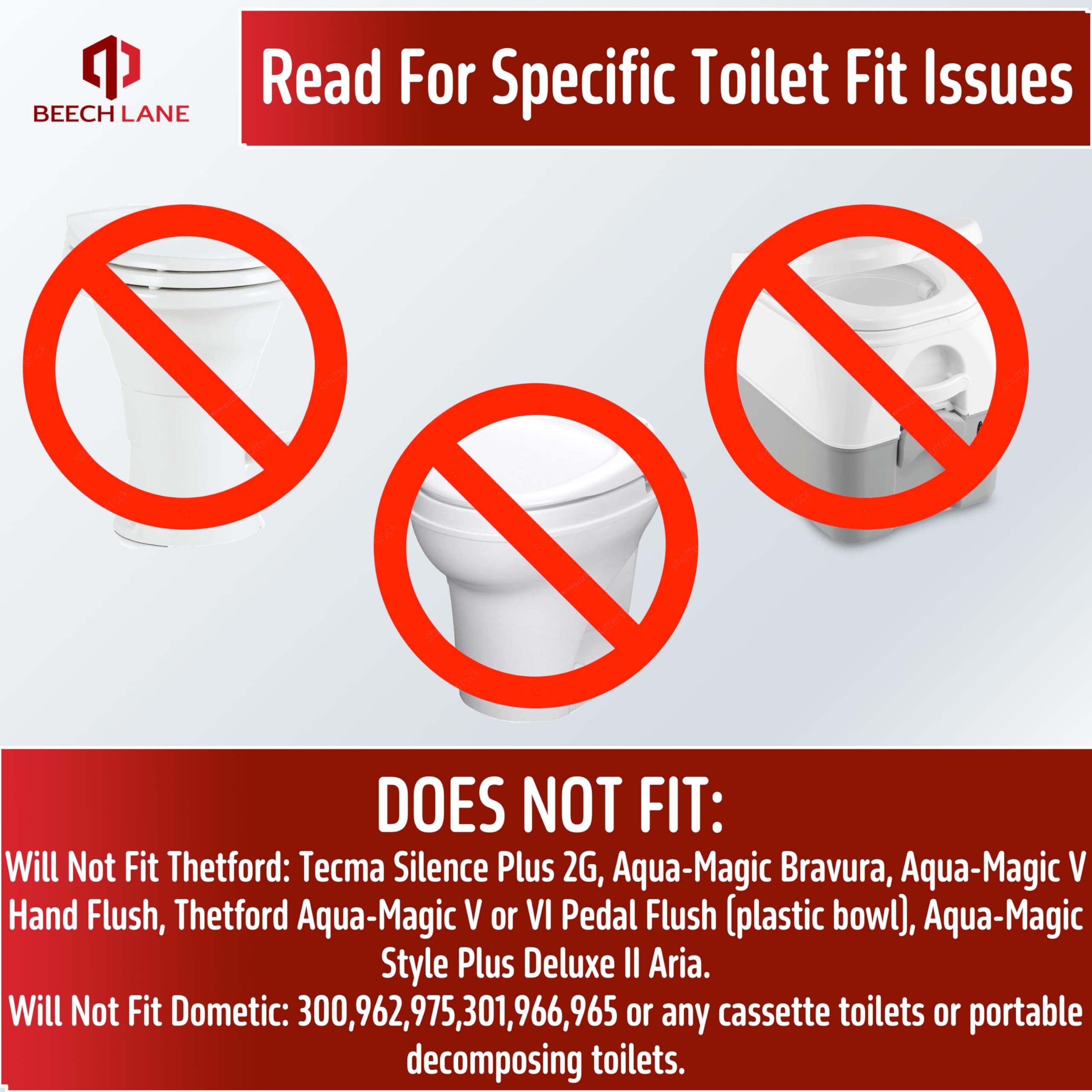 Beech Lane RV Bidet Fits Most RV Toilets Self Cleaning Adjustable Spray Easy Install and Non-Electric Prevents Toilet — view 5