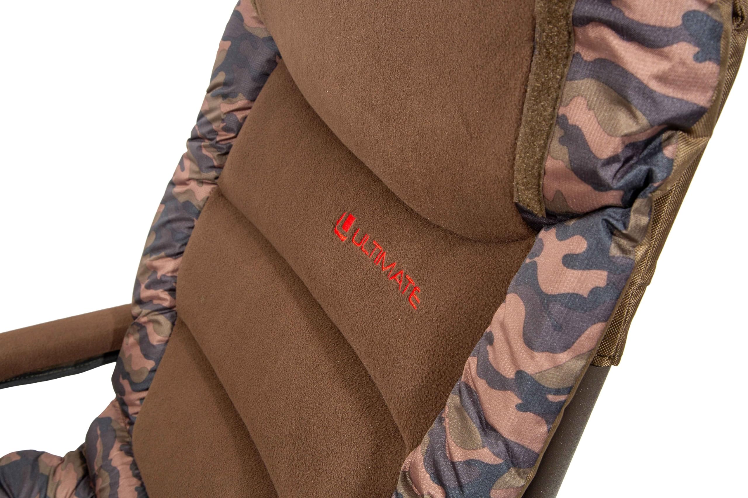 Sedia Da Pesca Alla Carpa Recliner Comfort Camo - Sedia Reclinabile Regolabile, Mimetico, Portata 120 Kg