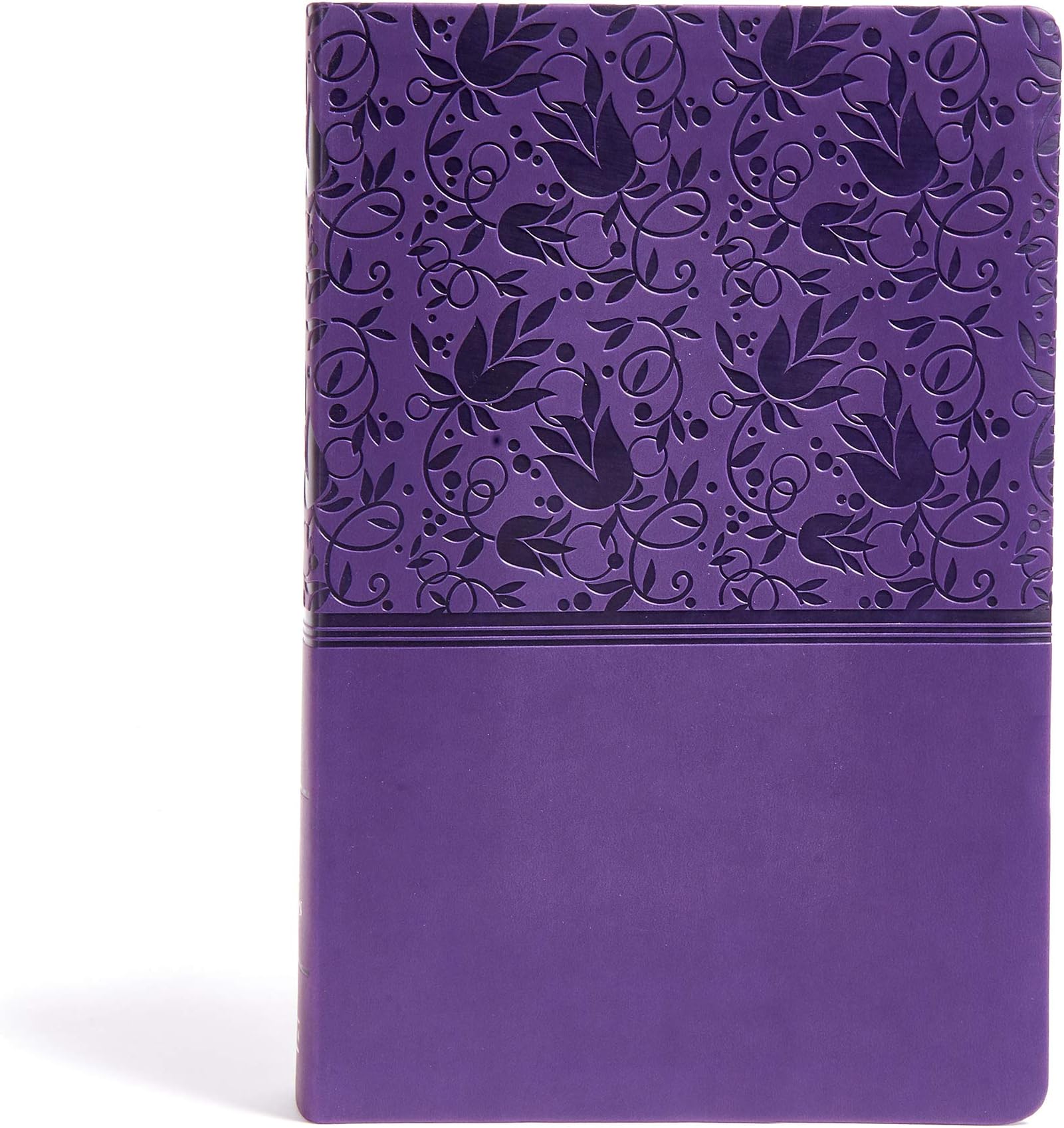 KJV Super Giant Print Reference Bible, Purple LeatherTouch, Indexed, Red Letter, Pure Cambridge Text, Presentation Page, Cross-References, Full-Color Maps, Easy-to-Read Bible MCM Type