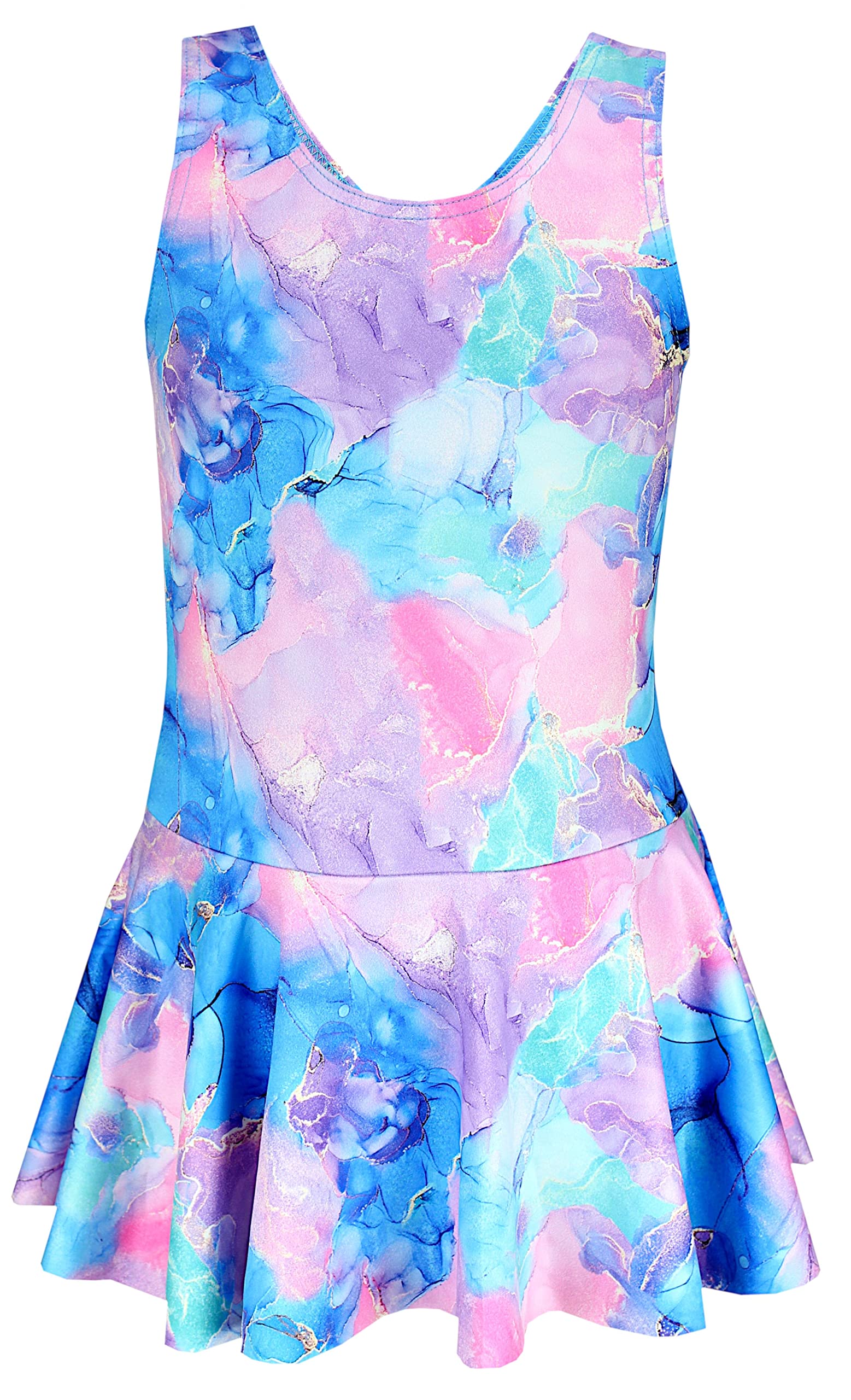 Aquarti Bañador con un Estampado para Niñas