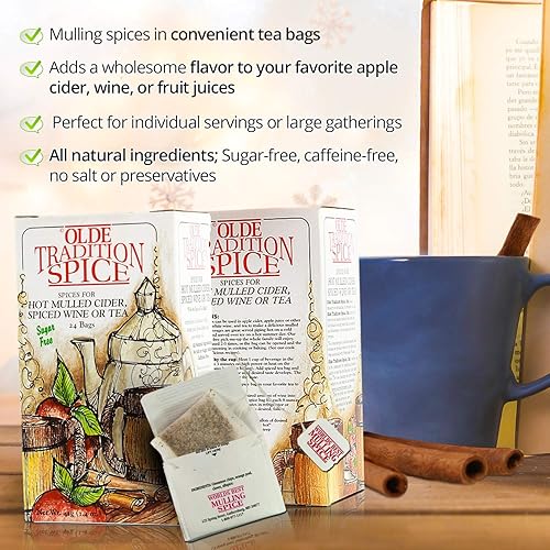 Vista 2 de Especia antigua tradición: Especias en bolsas de té