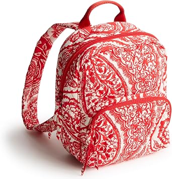 Vera Bradley Women's Premium Cotton Mini Banbury Backpack Bookbag pack of 1