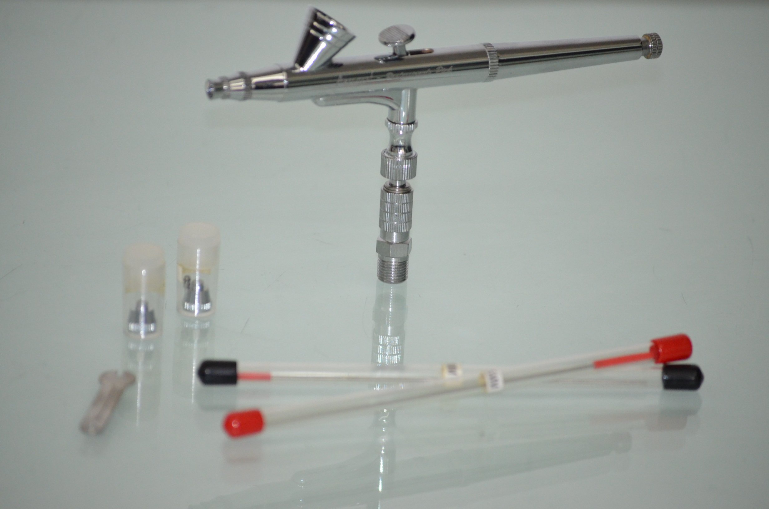 Aerograph Airbrush AG-135S Set 0.2mm, 0.3mm, & 0.5mm Dual Action Gravity Feed Airbrush 1