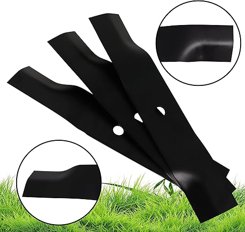 Miniatura 3 de 942-04417 Cuchillas de cortacésped de 48 pulgadas compatibles con Cub Cadett MTDD Enforcerr Reconn19A70037 19A40015 01005336 01005336P 02005017