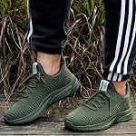 Feethit Mens Slip On Walking Shoes Non Slip Running Shoes Lightweight Tennis Shoes Breathable Workout Shoes Comfortable Fashion Sneakers