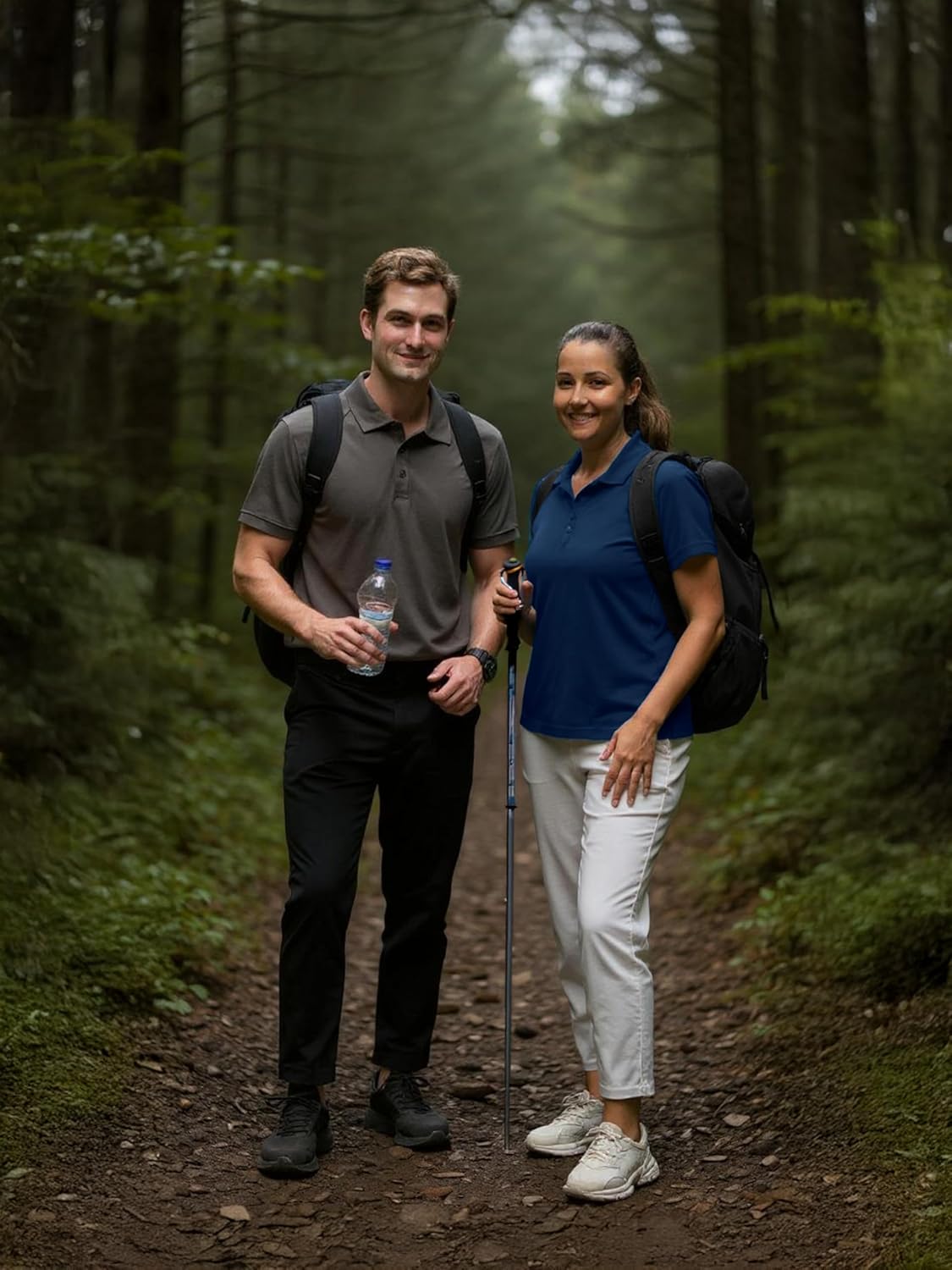 STENCIL Infinity Men's Performance Polo Shirt CoolDry Fabric Quick‑Dry Odor‑Free 60% Recycled PET Sustainable UPF 50+ - Image 8