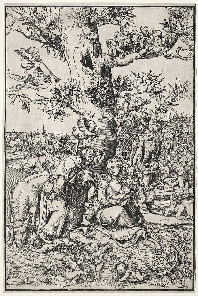 Impression Tableaux Graffiti Art haut de gamme Lucas Cranach Retable - 5