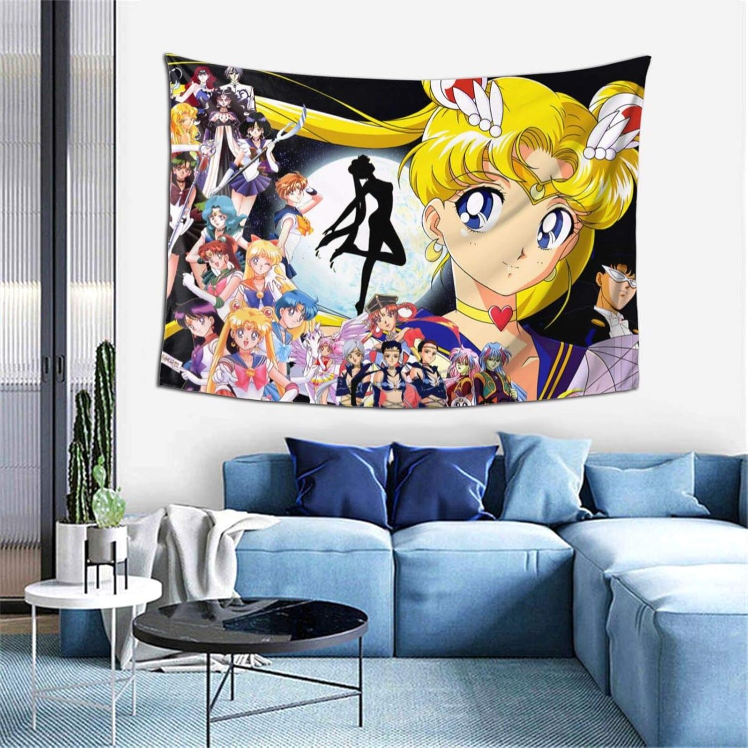 Vividuke Japanese Anime Tapestry Light Weight Soft Wall Hanging