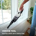 Shark Cyclone PET Aspirateur portatif avec, HyperVelocity Suction, puissant pickup pour les cheveux d'animaux, léger, XL Cup de poussière, y compris outil de rembourrage, 8" Outil à crémaillère, brosse à frotter, Pearl Blanc, AA701