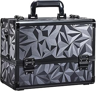 FRENESSA Estuche de Tren de Maquillaje Grande...