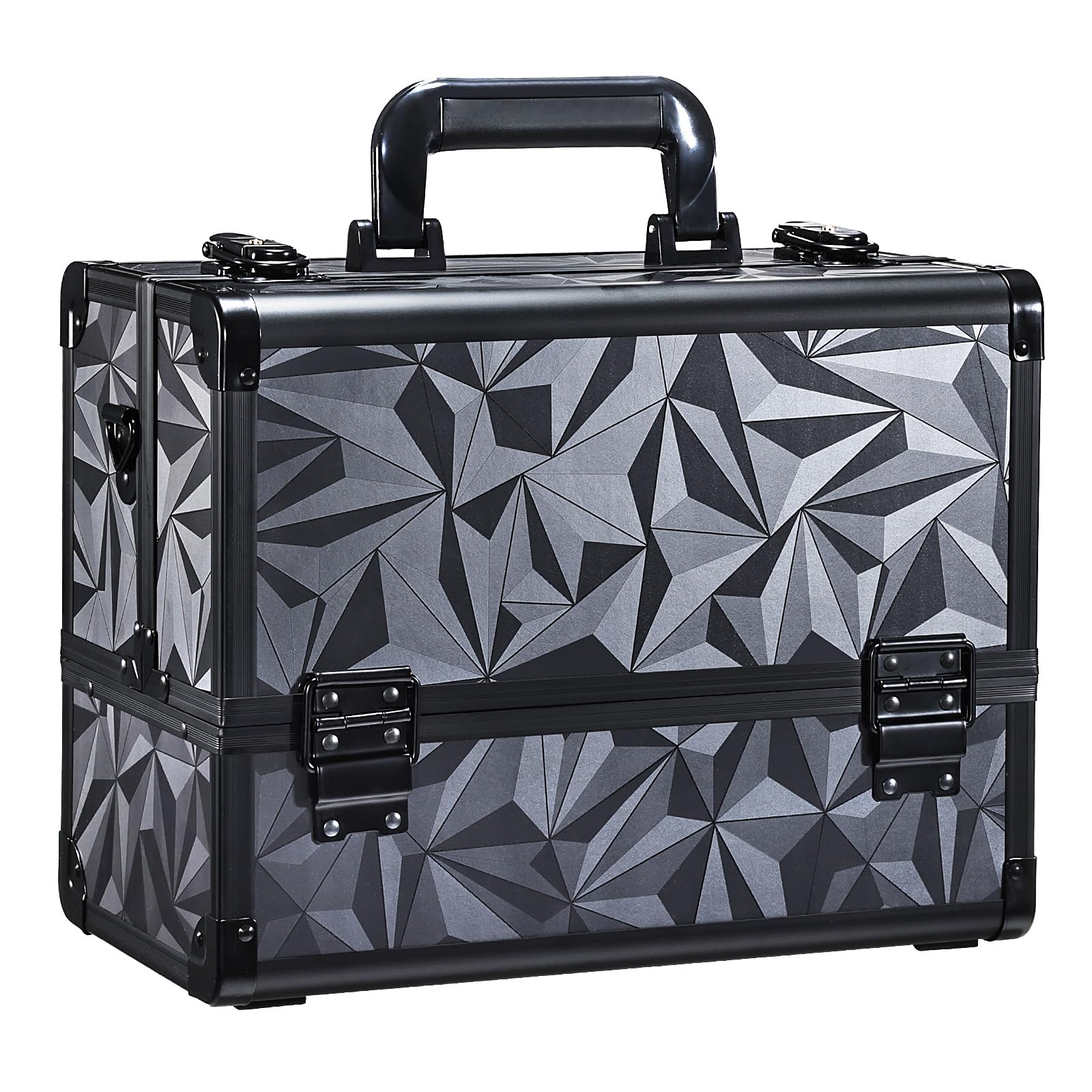 Photo 1 of FRENESSA Extra Large Makeup Train Case, 12.6 Inch