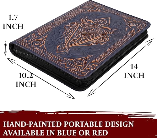 Miniatura 3 de Carpeta de tarjetas coleccionables  Álbum de 9 bolsillos con cremallera  Carpeta de carga lateral 360 para TCG  Piel sintética 3D  Para MTG, juego