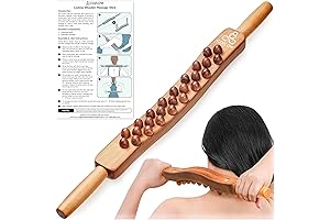 Guasha Wood Stick Massage Tool: Sculpting, Drainage, Relief