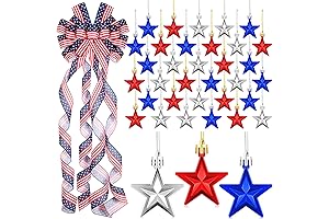 Giant Patriotic Tree Topper for 4th of July