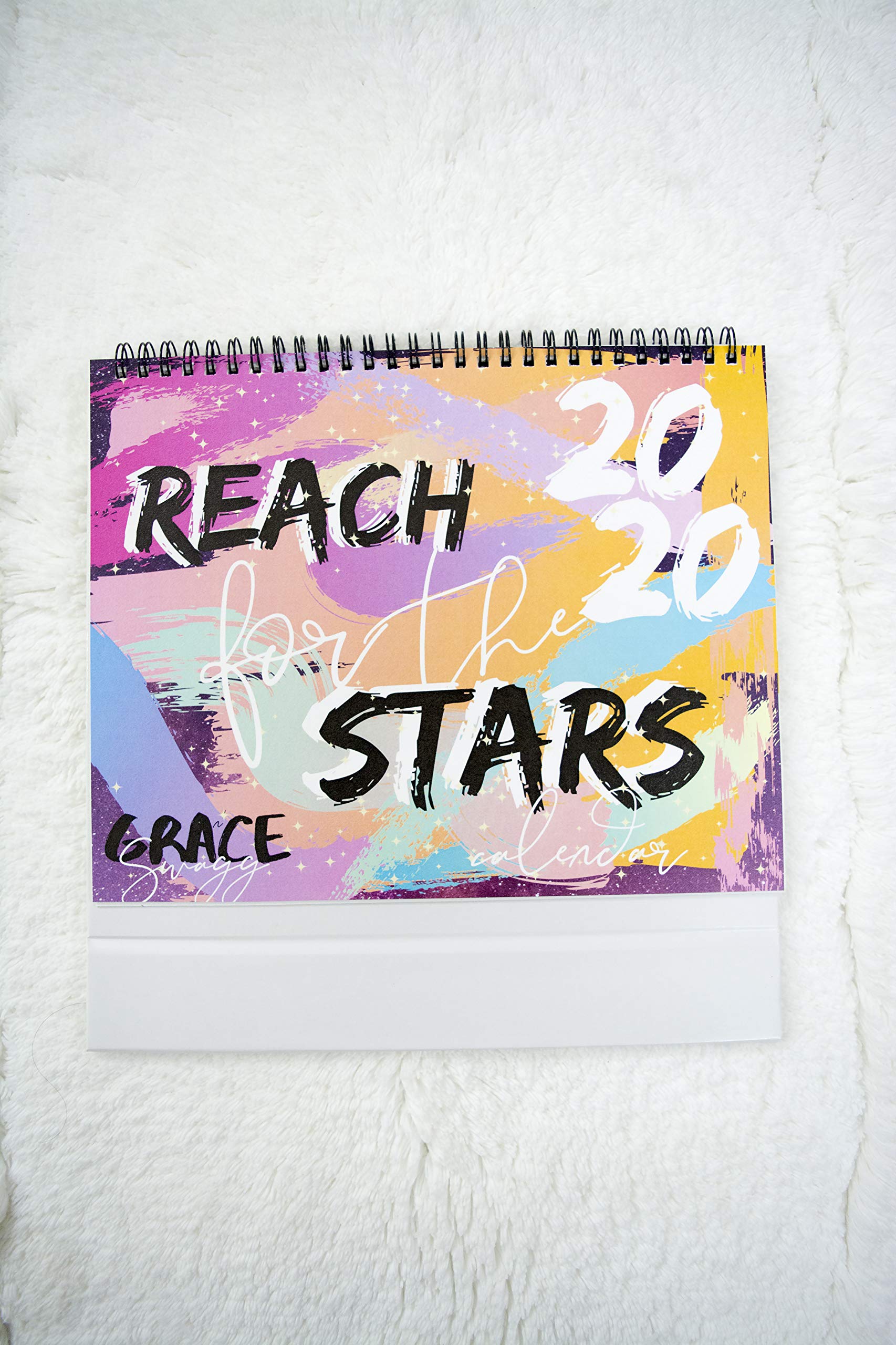 Grace N' Swagg - 2020 Reach for The Stars Standing Desk Calendar|Galaxy Inspired Art