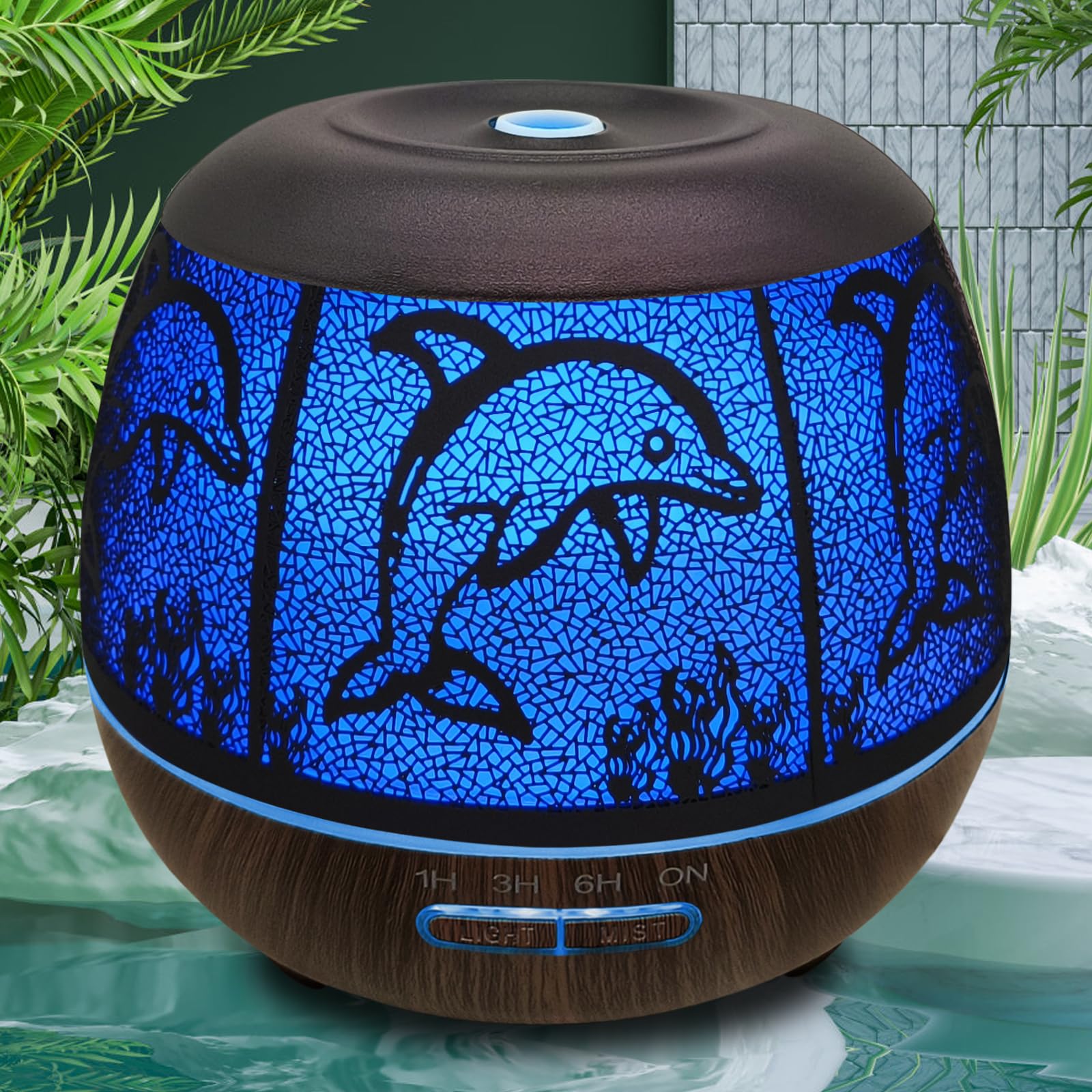 Diffuseur d'huiles essentielles pour chambre, idéal pour des nuits sereines 500ml