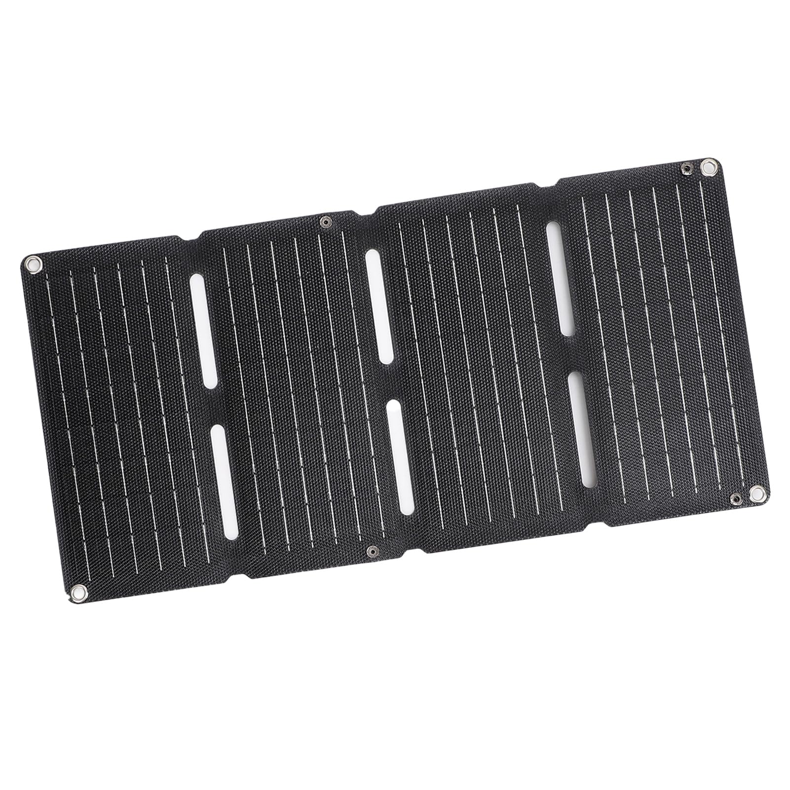 Pannello Solare Pieghevole 80W Monocristallino Portatile 12V 5V Carica Rapida QC Doppia Uscita USB per il Campeggio Pesca RV