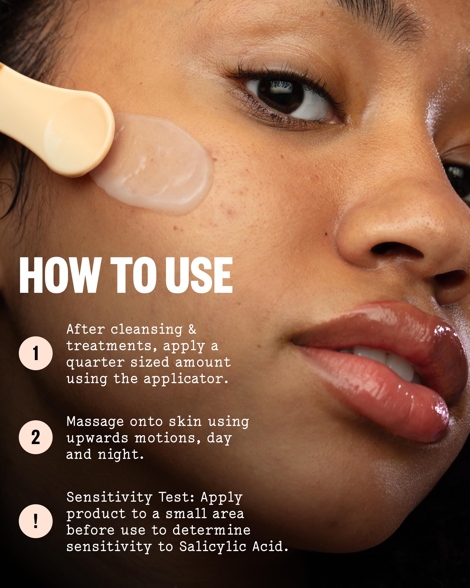PEACE OUT Acne Gel Face Moisturizer with Salicylic Acid & Ceramides