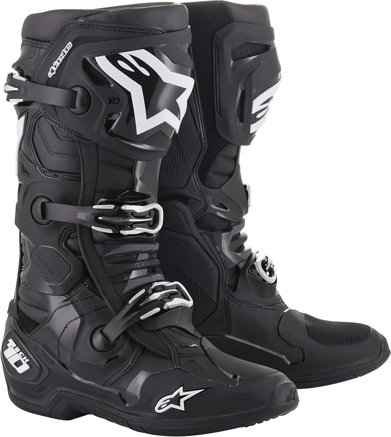 Alpinestars Tech 10 Boots Black Size 11 482-01011 Alpinestars Tech 10 Boots Black Size 11 482-01011