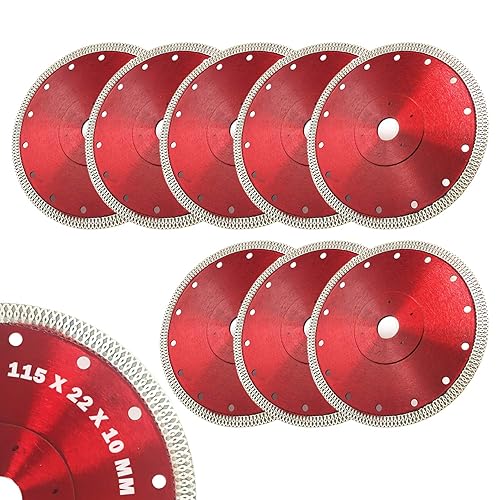 Adust Hoja de sierra de diamante de 45 pulgadas molinillo de sierra de azulejos cuchillas de disco de corte para azulejos de porcelana granito Adust Hoja de sierra de diamante de 45 pulgadas molinillo de sierra de azulejos cuchillas de disco de corte para azulejos de porcelana granito