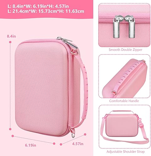 Miniatura 3 de Funda rígida de viaje para cámara digital Sony ZV-1Sony ZV-1F Vlog cámara, funda protectora para kit de accesorios Vlogger, trípode y micrófono,