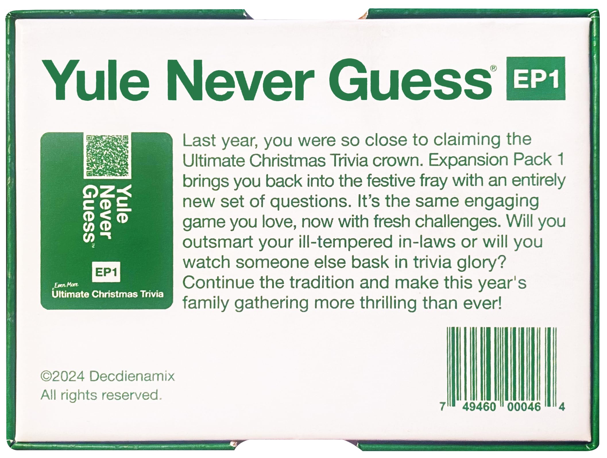 Yule Never Guess Ultimate Christmas Trivia Card Game - Expansion Pack 1-110 Cards - 3 or More Players - Ages 8+ - Image 7