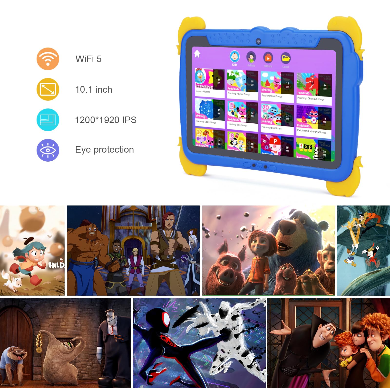 Kindertablet - Best presterende tablet op de markt - 8000MAH - 4G/5G