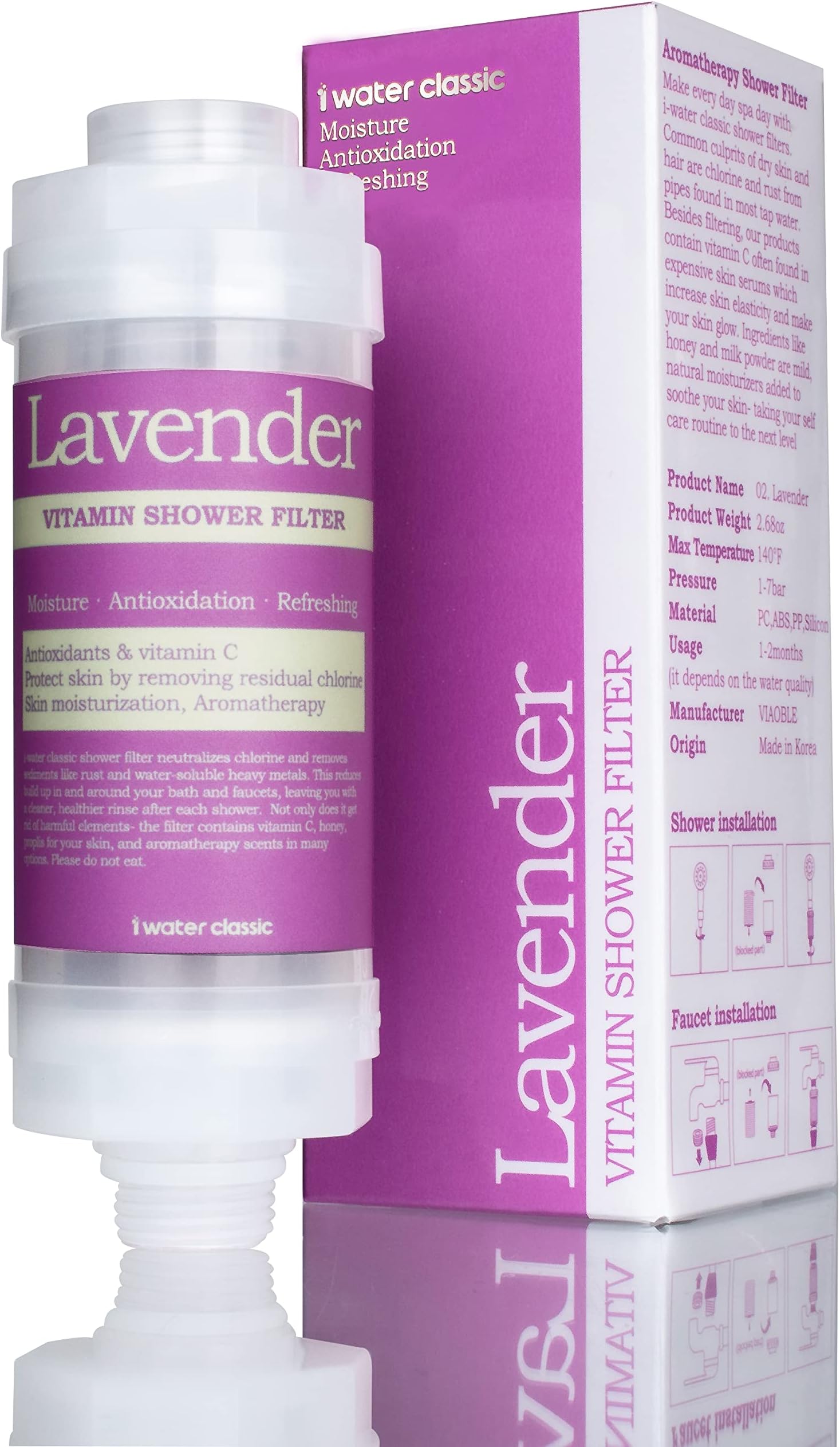 Vitamin C Scented Shower Filter & Infuser