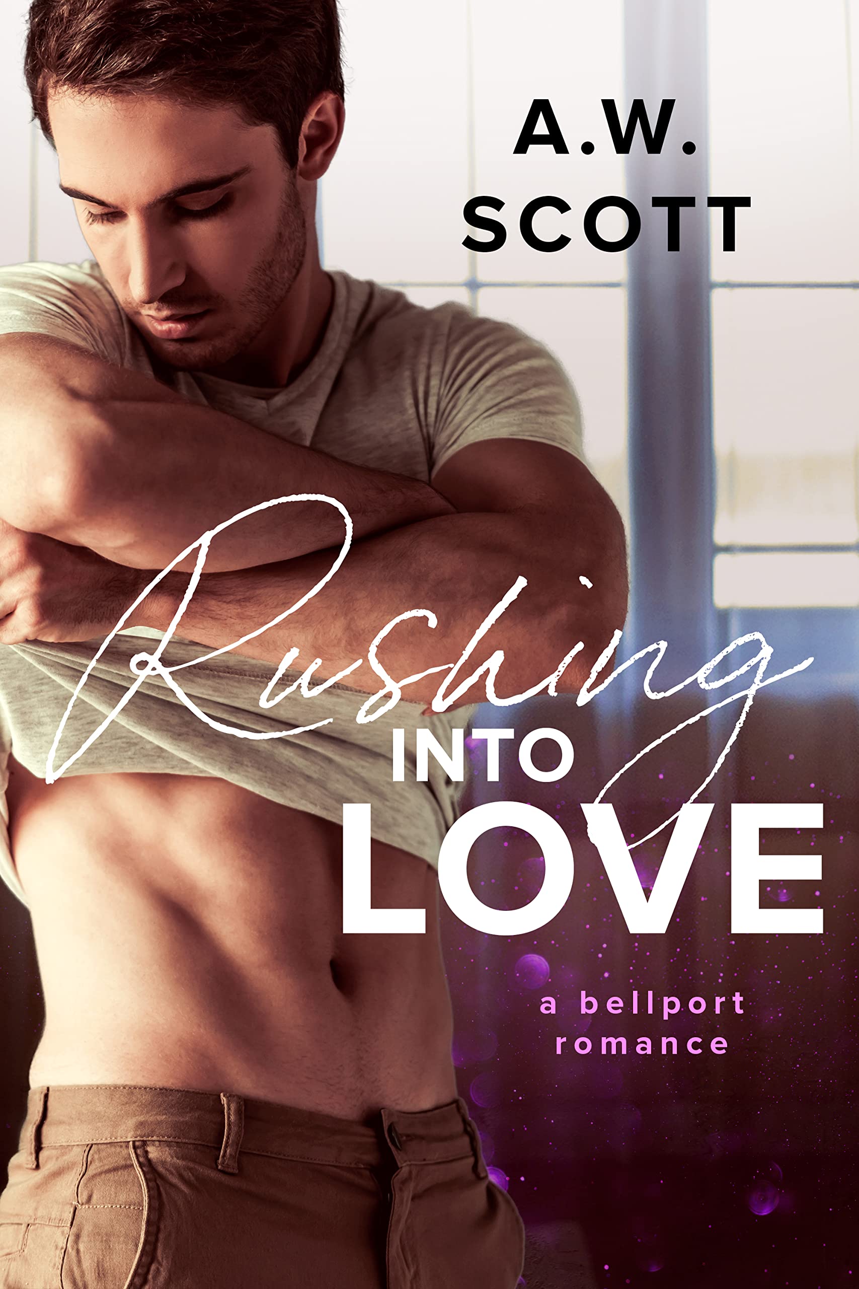 Rushing into Love: An MMM Romance (Bellport Book 1)