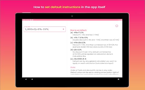 Percentage Calculator- Sales & Tax