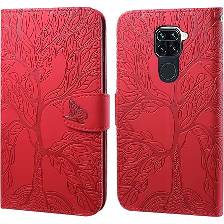 Custodia Portafoglio Per Xiaomi Redmi 9 - Pelle Con Girasole, Portacarte - Foto 3