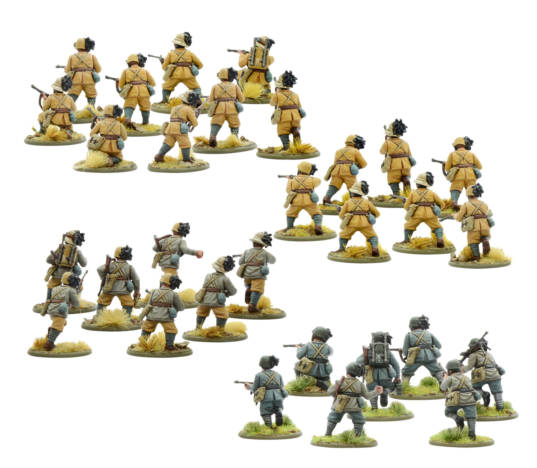 Italian Bersaglieri – 28 mm große Kunststoff-Miniaturen für Bolzenaktion von Warlord Games – sehr detaillierte Miniaturen aus dem 2. Weltkrieg für Tisch-Kriegsspiele