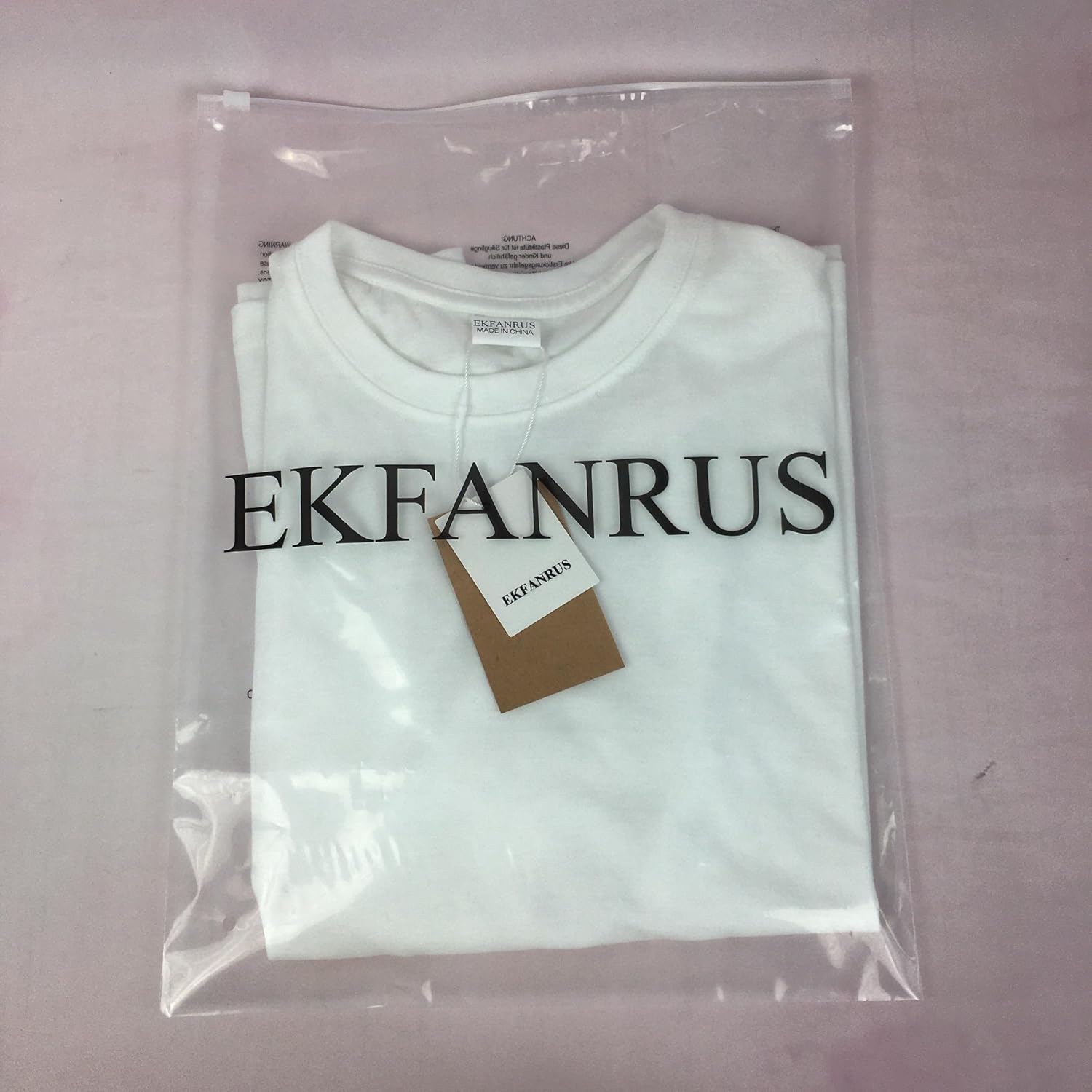 EKFANRUS T-shirts Premium Soft Cotton Short Sleeve Tee, Casual Basic Top for Men & Women