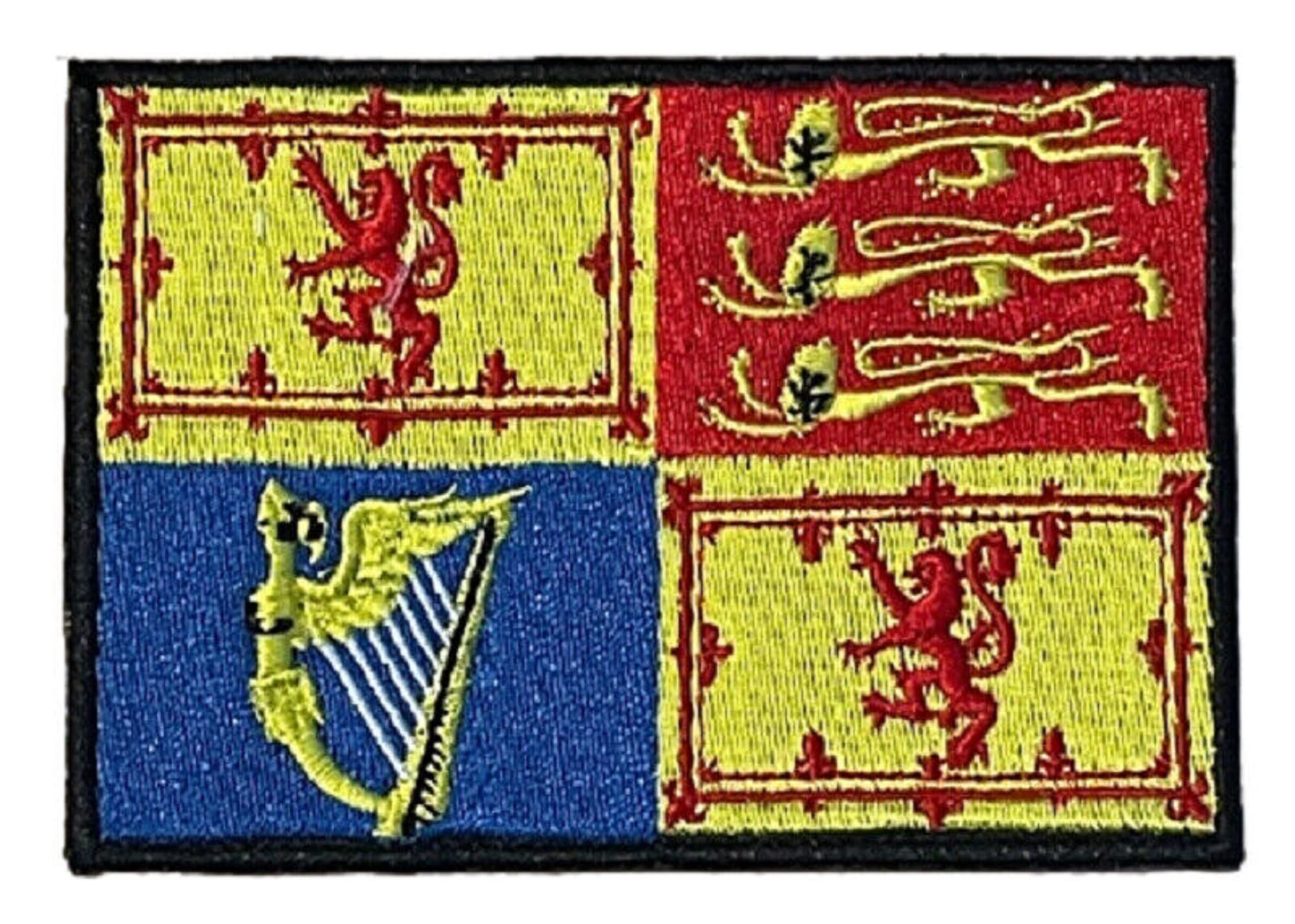 Smartbadge® Royal Standard of Scotland Embroidered Sew on or Iron on Patch Badge (A)