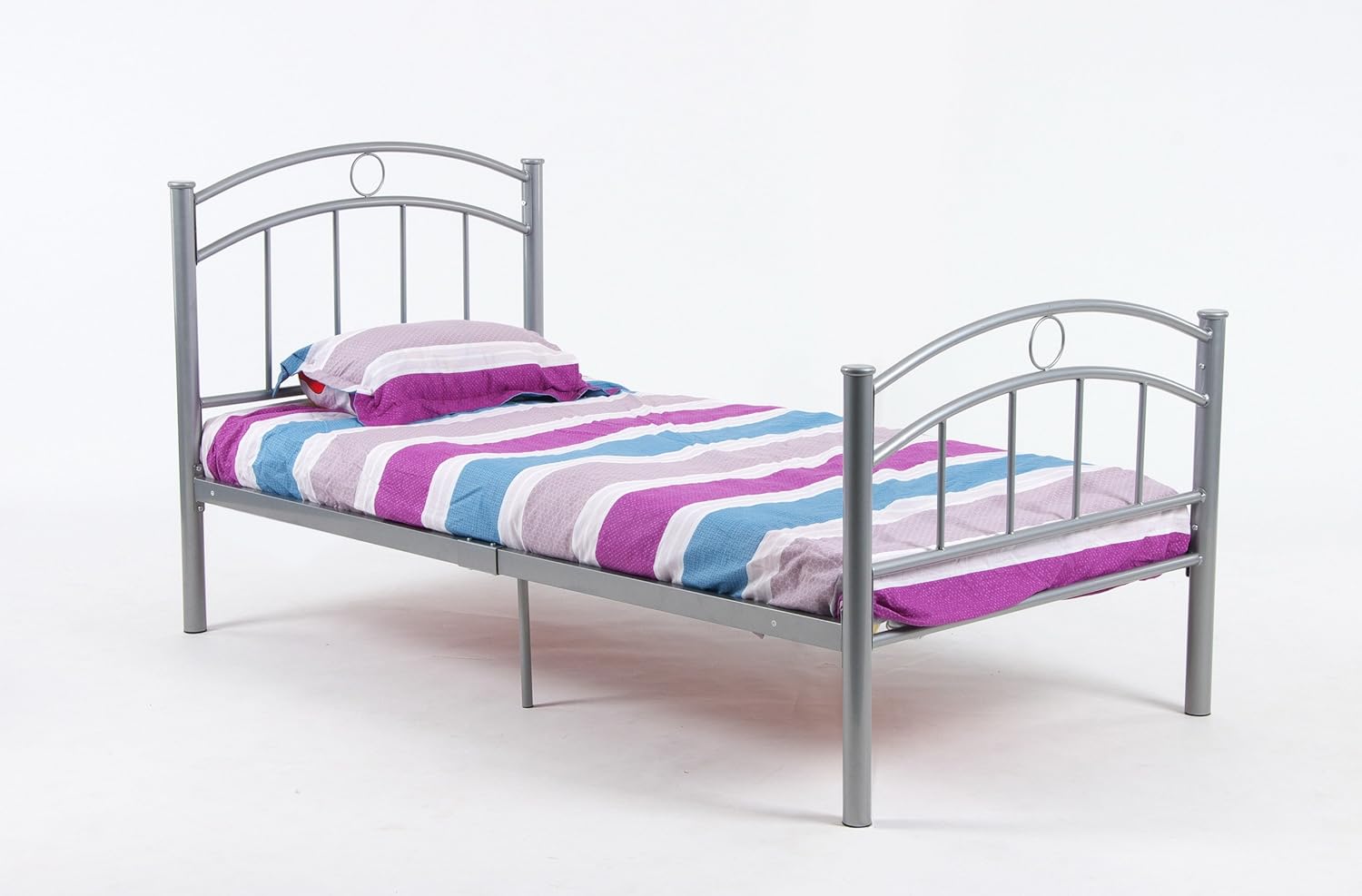 Steel Tube Simple Single Bed Removable Assembly 3FT Single