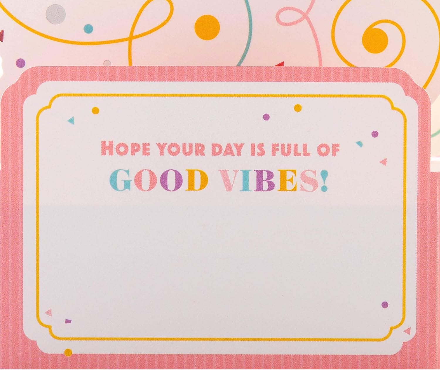 Hallmark Paper Wonder Birthday Card - 3D Pop-Up Colourful Banner Design