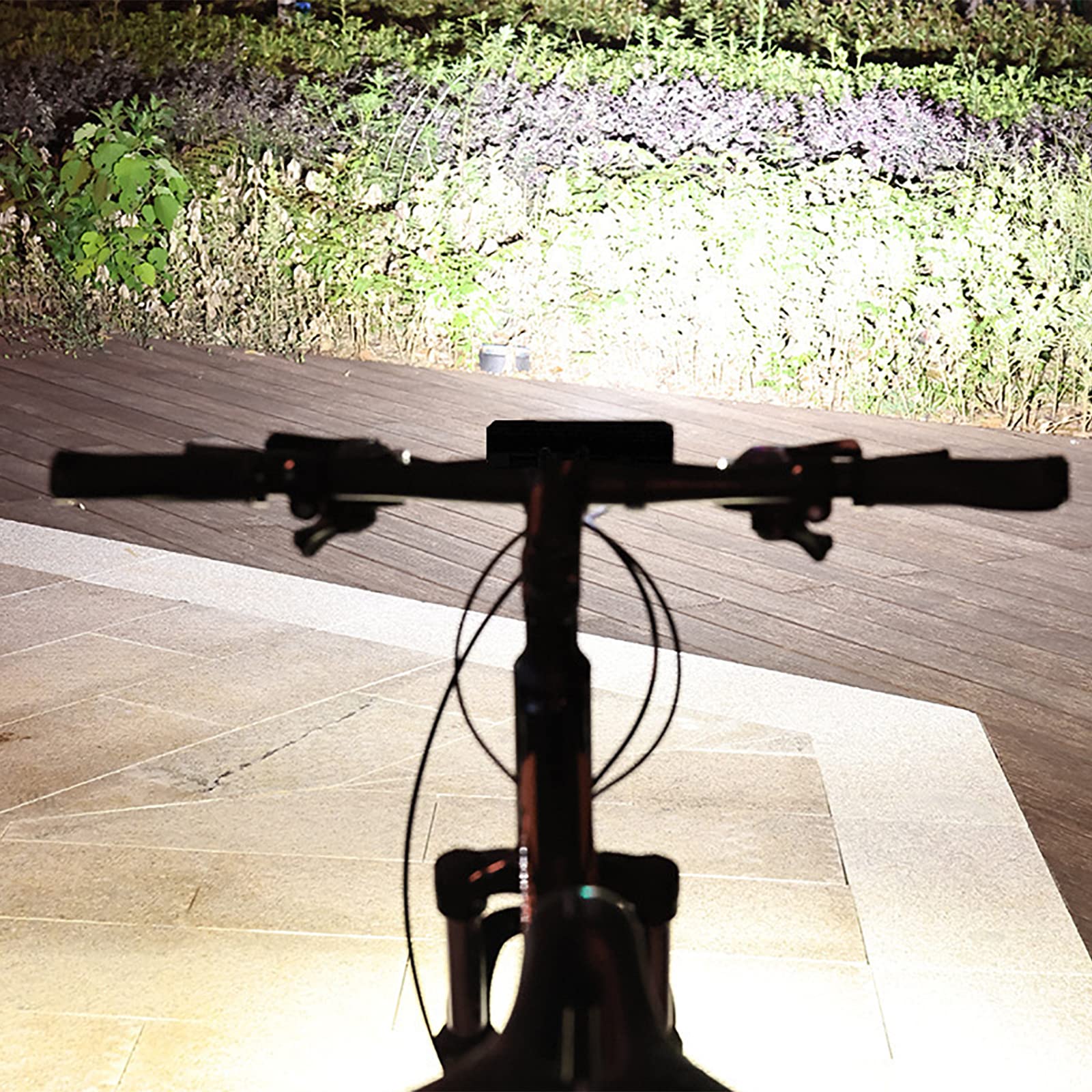 6 Lampek Rowerowych LED, Wodoodporna Lampa Do Jazdy Nocnej O Mocy 2600 Lumenów Z Migającym Modelem, Technologia Pierścienia Odblaskowego 130° I Konstrukcja Przeciwodblaskowa