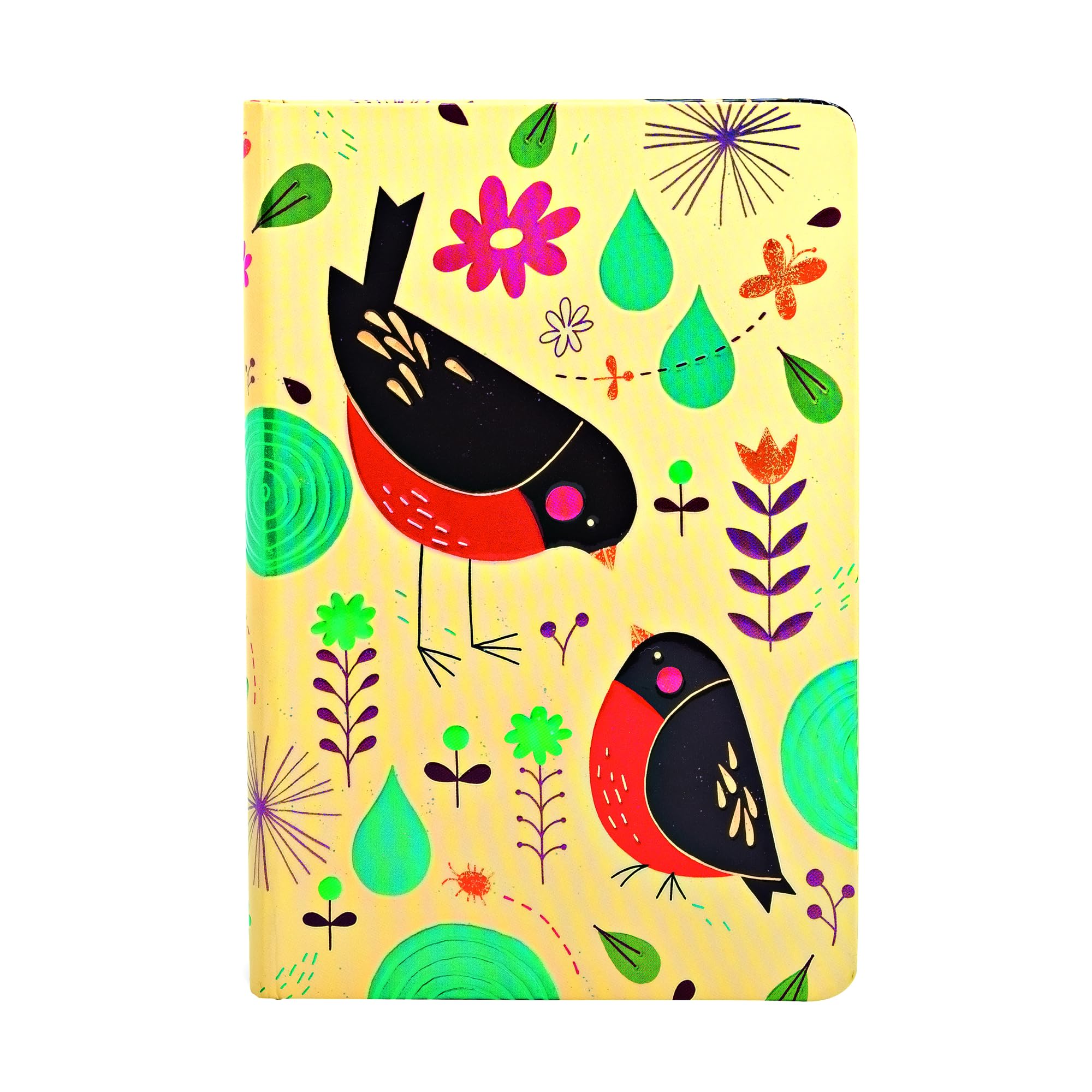 Mother Robin Mini Lined Hardcover Journal, 176pg, 85GSM by Paperblanks (Tracy Walker's Animal Friends) (Tracy Walker's Animal Friends)