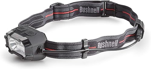 Bushnell PRO - Linterna frontal recargable multicolor de 400 L