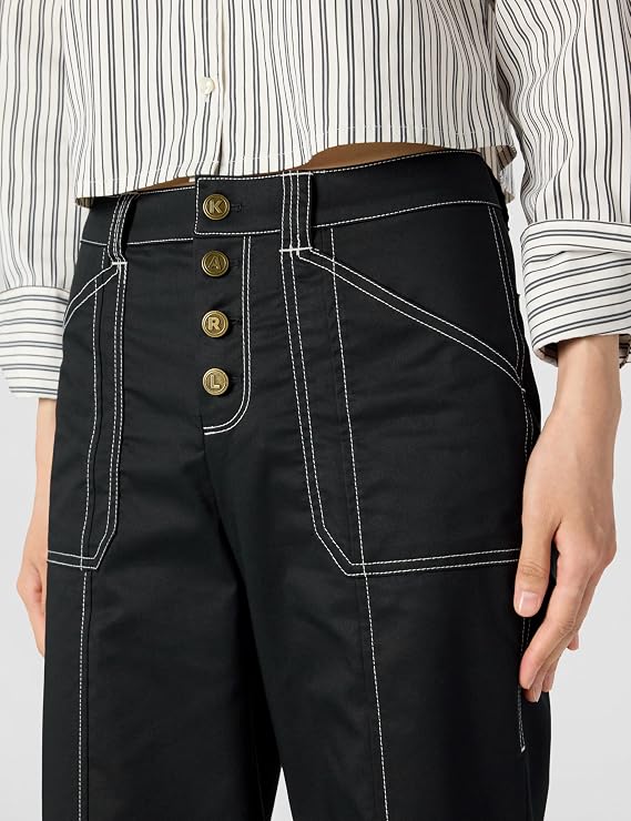 Karl Lagerfeld Women's Comfortable Front Pockets Pants