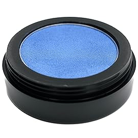 Pure Ziva Tropical Classic Blue Shimmering Pressed Powder Single Vegan Eyeshadow; Talc, Paraben & Cruelty Free