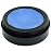 Pure Ziva Tropical Classic Blue Shimmering Pressed Powder Single Vegan Eyeshadow; Talc, Paraben & Cruelty Free