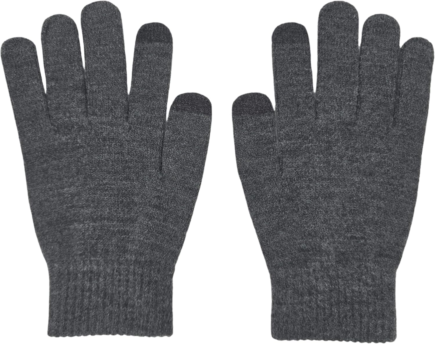 BRUCERIVER Winter Knit Scarf Beanie Touchscreen Gloves 3PCS Set for Men and Women - Image 7