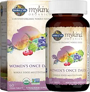 mykind Organics Women's Once Daily Multi (60 tablets) vegan multivitamin