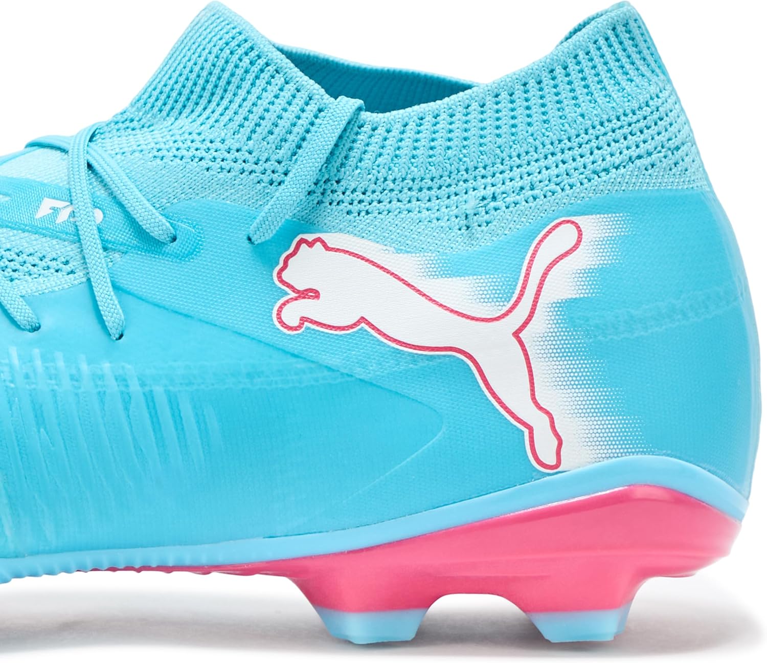 PUMA Mens Future 8 Match Firm GroundArtificial Ground Soccer Cleats - White