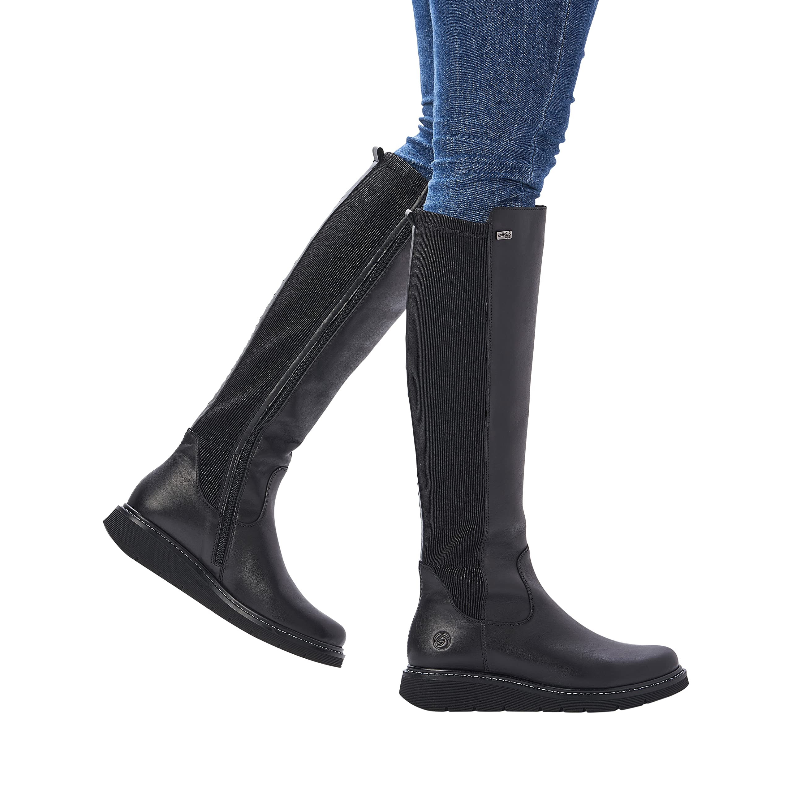 Remonte Damen D3975 Kniehohe Stiefel