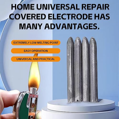 Miniatura 2 de 15 varillas de soldadura universales de baja temperatura, un alambre de soldadura de metal imprescindible para familias, se puede operar con solo un