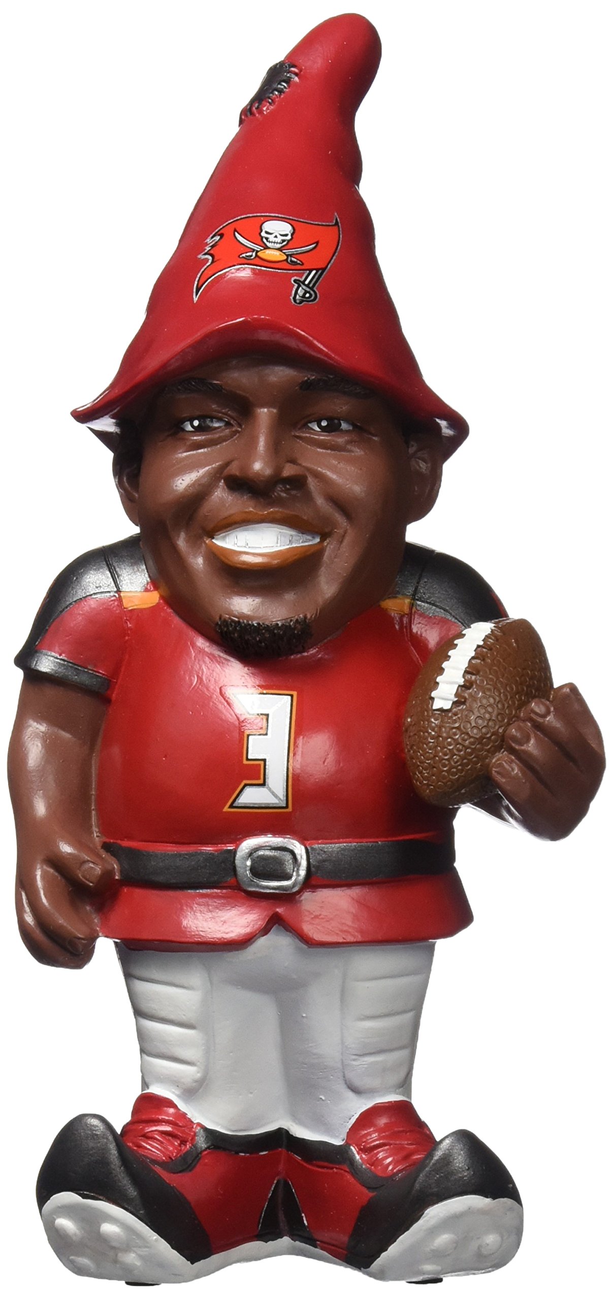 FOCO Tampa Bay Buccaneers Winston J. #3 Resin Player Gnome